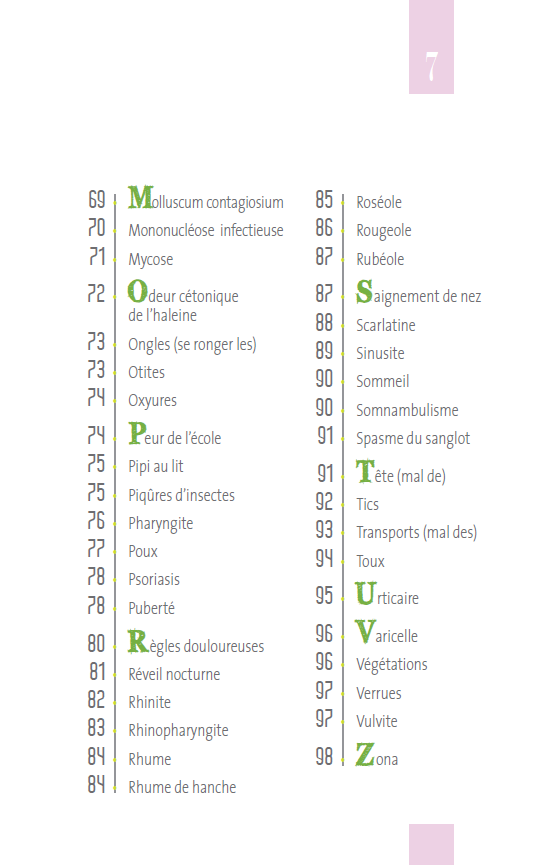 Médecines naturelles pour enfant (0 à 15 ans)