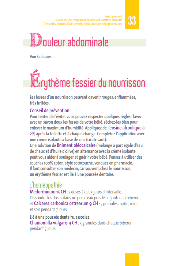 Médecines naturelles pour enfant (0 à 15 ans)