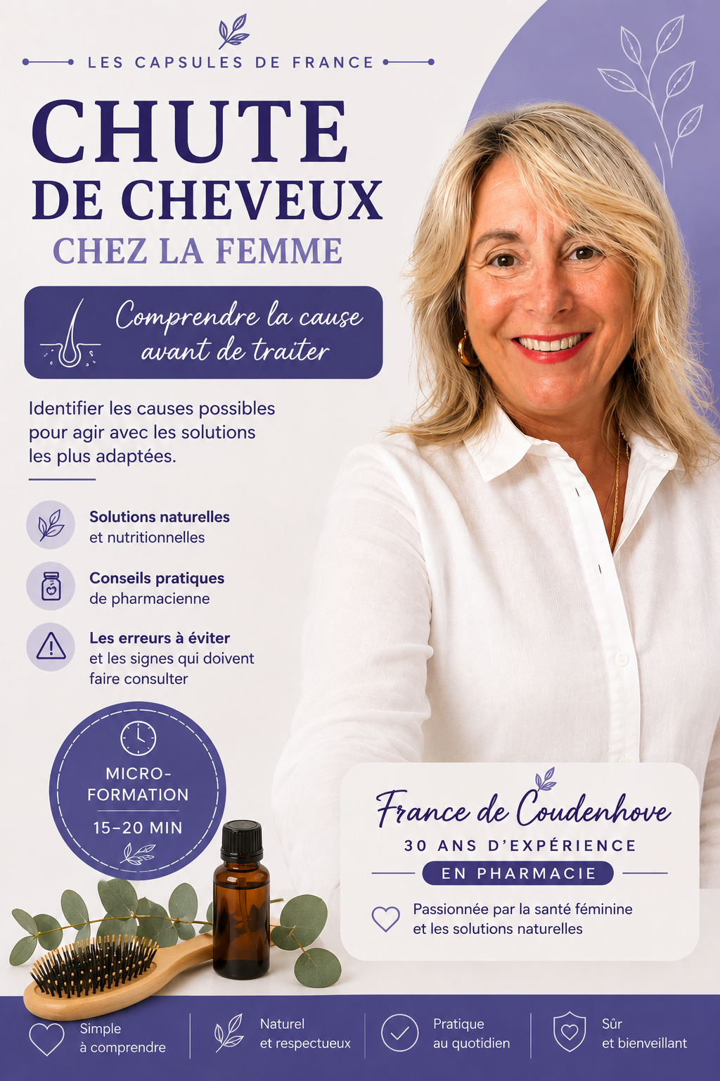 🩷 Chute de cheveux: ma trousse naturelle de secours