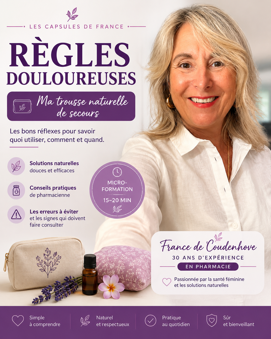 🩷 Règles douloureuses: ma trousse naturelle de secours