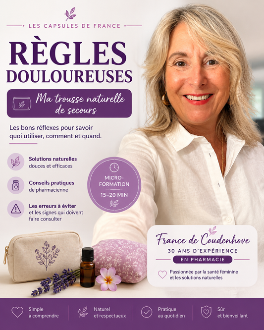 🩷 Règles douloureuses: ma trousse naturelle de secours