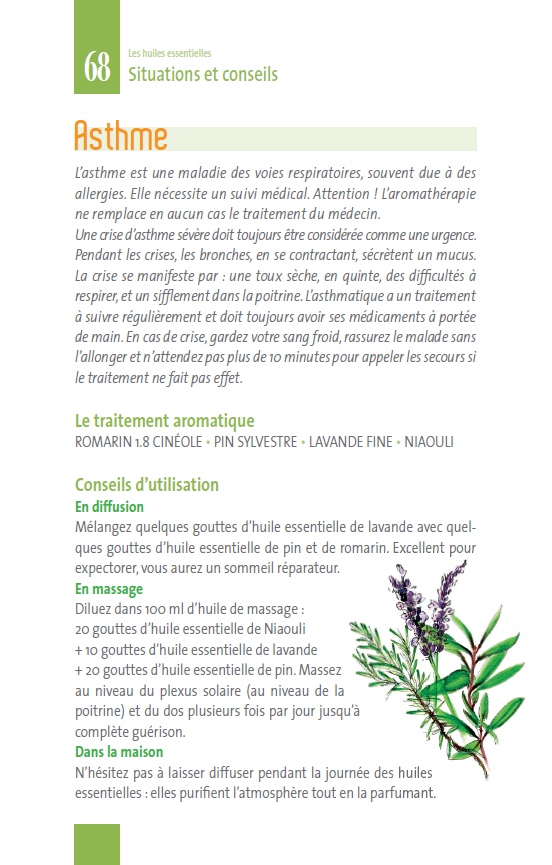 Les Huiles essentielles